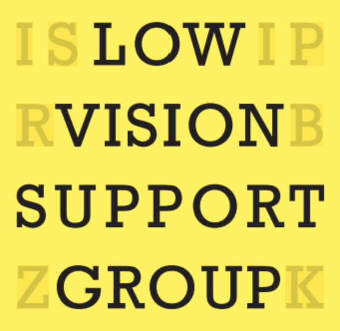 Low Vision Support Group Logo