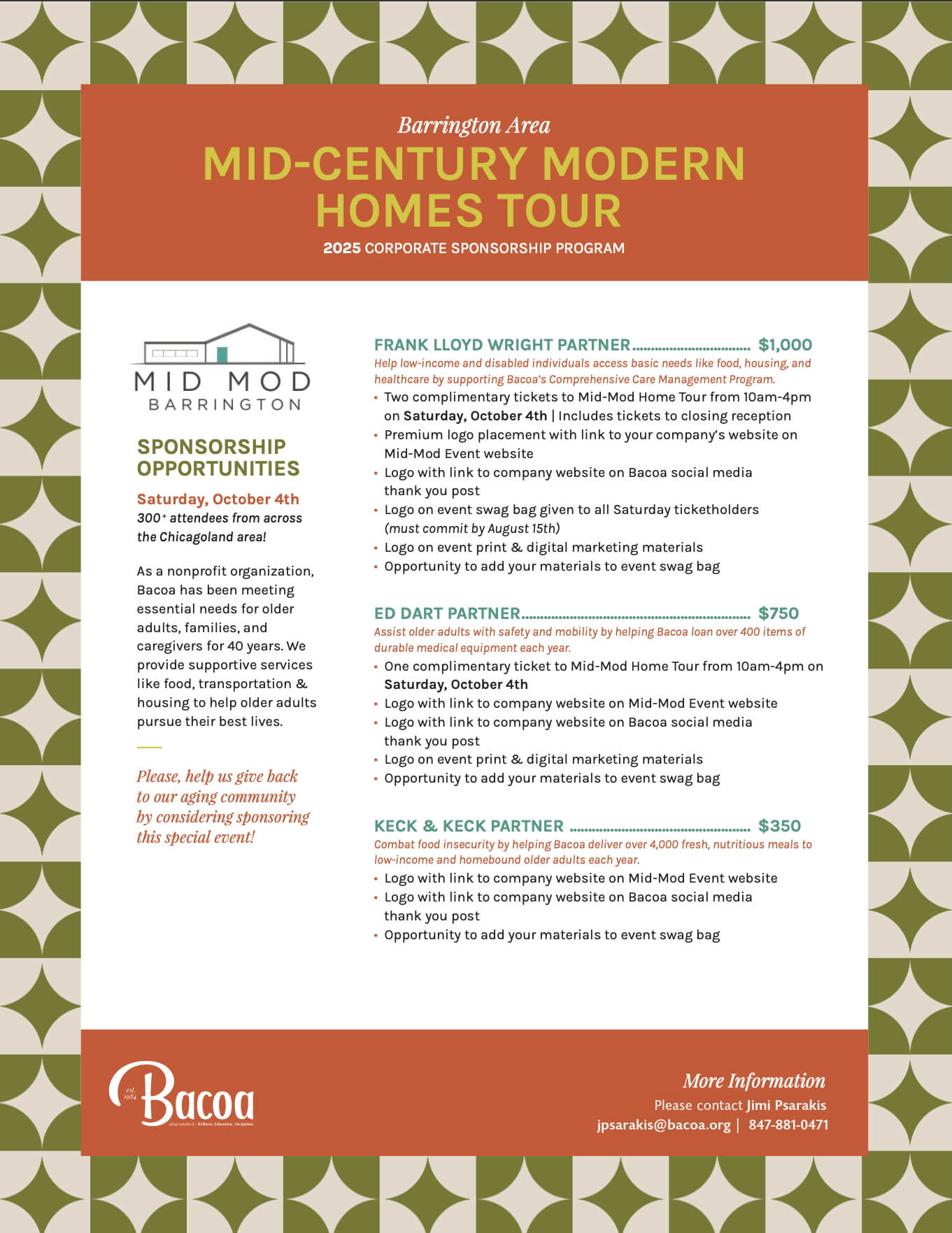 Bacoa-MidMod-Sponsorship 2025 Mid Mod Barrington Flyer