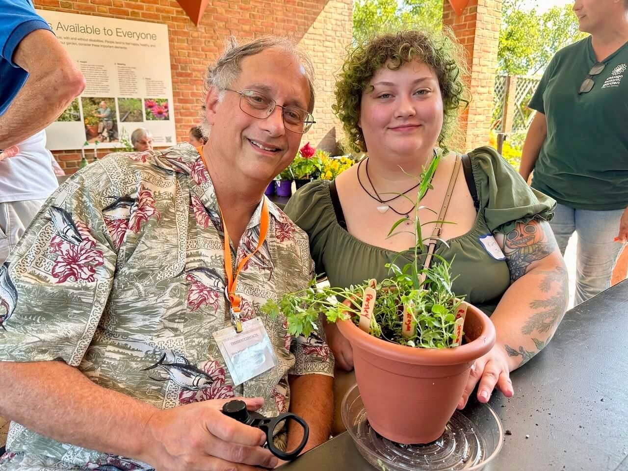 23 Bacoa's "Day Out" at the Enabling Garden at the Chicago Botanic Garden